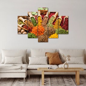 Obraz - Korenie z celého sveta (150x105 cm)