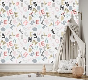 Gario Fototapeta Pastelové písmenka Materiál: Vliesová, Rozmery: 150 x 105 cm
