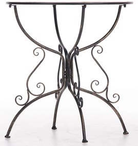 Kovový stôl GS13436802 - Bronzová