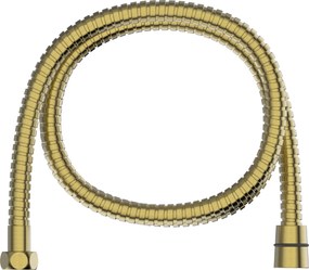 Invena Invena, sprchová hadica 150cm, zlatá matná, INV-SC-D1-200-V