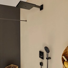 HANSGROHE Raindance Select S ručná sprcha 3jet, priemer 125 mm, matná čierna, 26530670