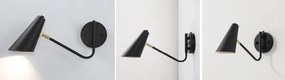 Nástenná lampa KINKIET STYLE III čierna