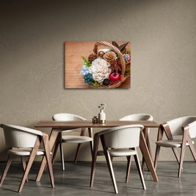 Obraz prúteného koša (70x50 cm)