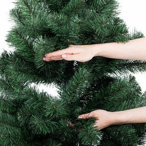 AmeliaHome Vianočný stromček Jedľa Lena, 120 cm