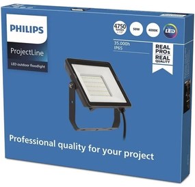 Philips - LED Vonkajší reflektor PROJECTLINE LED/50W/230V IP65 4000K