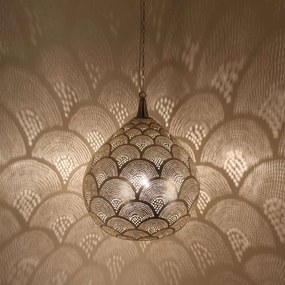Luxusná strieborná lampa Yanara D40