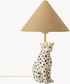 Ručne maľovaná keramická stolová lampa Leona