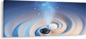 Obraz - Éterický yin-yang (120x50 cm)