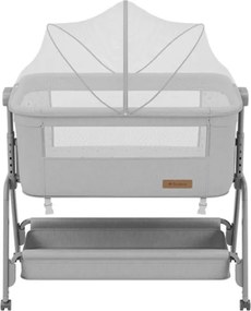Detská prenosná postieľka 3v1 Dream 50 svetlosivá