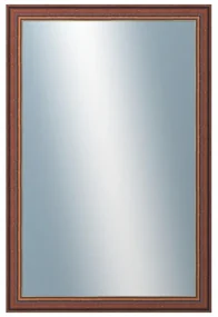 DANTIK - Zrkadlo v rámu, rozmer s rámom 80x160 cm z lišty ANGLIE hnedá Au Linka (612)
