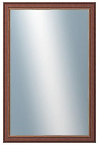 DANTIK - Zrkadlo v rámu, rozmer s rámom 80x160 cm z lišty ANGLIE hnedá Au Linka (612)