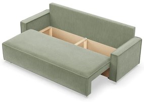 Trojmiestna rozkladacia sedačka NOTO olivová