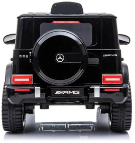 Detské elektrické autíčko na diaľkové ovládanie BestBerg BBCC-60B - Mercedes-Benz AMG G63 / od 3 rokov / nosnosť 25 kg / čierna