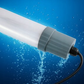 SADA 8x LED garážových svietidiel 36W 120cm 3000lm hermetické svietidlo do garáže