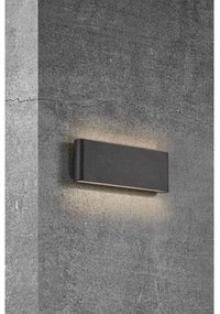 Nordlux - LED Vonkajšie nástenné svietidlo KINVER LED/10W/230V IP54 čierna
