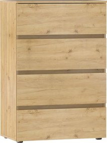 Komoda PARMAD, remeselne spracovaný dub