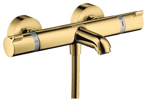 Hansgrohe Ecostat Comfort, termostatická vaňová batéria, zlatá lesklá, HAN-13114990