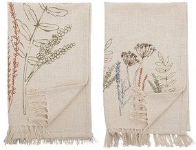 Bavlnené utierky v súprave 2 ks 45x70 cm Bea – Bloomingville