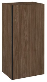 Elita Look, závesná bočná skrinka 40x31,6x80 cm 1D, orech Lincoln, ELT-168696