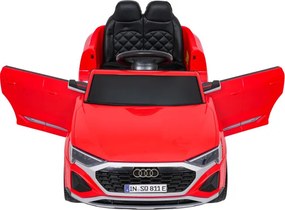 Elektrické autíčko Audi SQ8 červené / sivé
