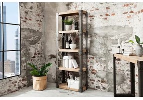 Knižnica/Regál 38037 70cm Drevo Acacia  - Komfort-nábytok