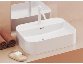 Ravak XJX01155005 - Umývadlo na dosku CERAMIC SLIM 55x40 cm keramika/biela