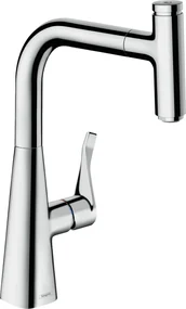 Hansgrohe Metris Select, drezová batéria s výsuvnou koncovkou, chrómová, HAN-14857000