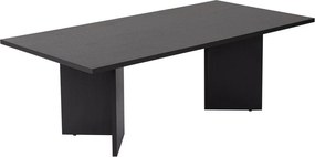 Čierny matný konferenčný stolík 60x119 cm Sabin – Kalune Design