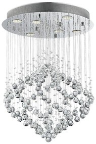 Luxera 62412 - Krištáľový prisadený luster CHESTER 6xGU10/50W/230V
