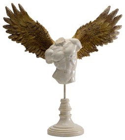 Angel Male dekorácia béžová