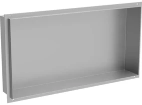 Mexen X-Wall-NR, polička na zapustenie pod obklad bez goliera 60 x 30 cm, oceľová, 1911603010