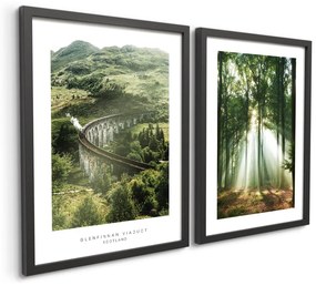 Obrazy v súprave 2 ks 30x40 cm Woods – Styler