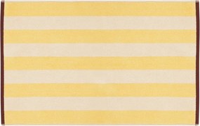 Žltá textilná kúpeľňová predložka 50x80 cm Gobo – noo.ma