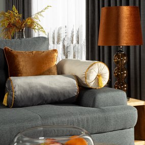 DEKORAČNÝ VANKÚŠ VELVET 20X45 CM SVETLOTYRKYSOVÁ