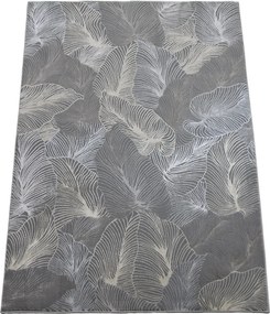 BE Koberec Esprit 3604 GREY – sivý obdĺžnikový Rozmer: 140x190 cm