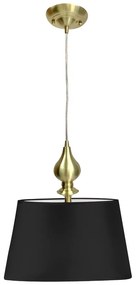 Závesné svietidlo v čierno-zlatej farbe ø 35 cm Prima Gold - Candellux Lighting