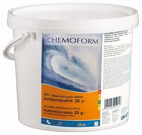 BST 3 kg - bazén. Super tablety, 3-kombinácia, tableta 20 g