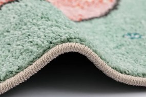 Detský koberec Funky Top Aquario mätový