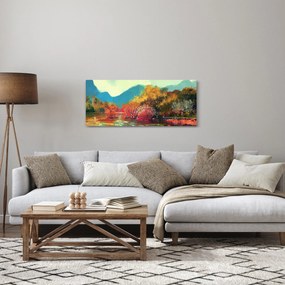 Obraz - Farby jesene (120x50 cm)