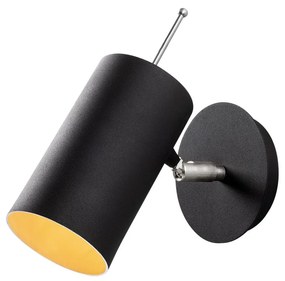 Nástenné svietidlo Kem II čierne