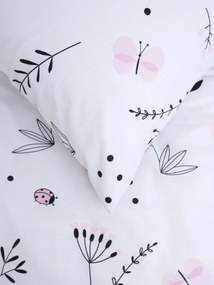 Bavlnená obliečka na vankúš Renforcé 50 × 70 cm - Lúka