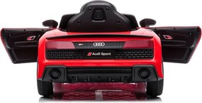 LEAN CARS Elektrické autíčko Audi R8 Lift A300 červené
