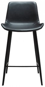 HYPE ČALÚNENÁ BAROVÁ STOLIČKA black faux/black