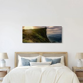 Obraz žien na útese (120x50 cm)