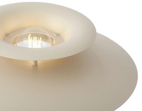 Retro stolná lampa béžová oceľ 45cm - Pauly