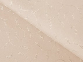 Biante Dekoračná obliečka na vankúš TF-025 Popínavé lístky - béžová 45 x 45 cm