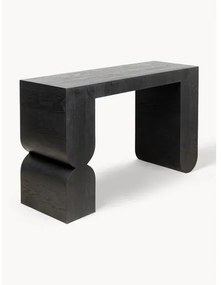 Ručne vyrobený drevený konzolový stolík Curve