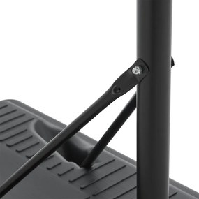 Basketbalový kôš s nastaviteľnou výškou na vonkajšie použiti