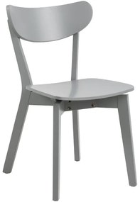 Jídelní židle Roxby z kaučukového dřeva šedá