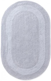 Kúpeľňový koberček Javo Cotton popolový ovál